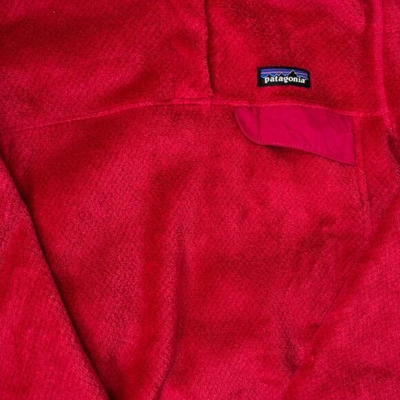 Patagonia Women's Re-Tool Snap-T Pullover Red Size S - Picture 3 of 7